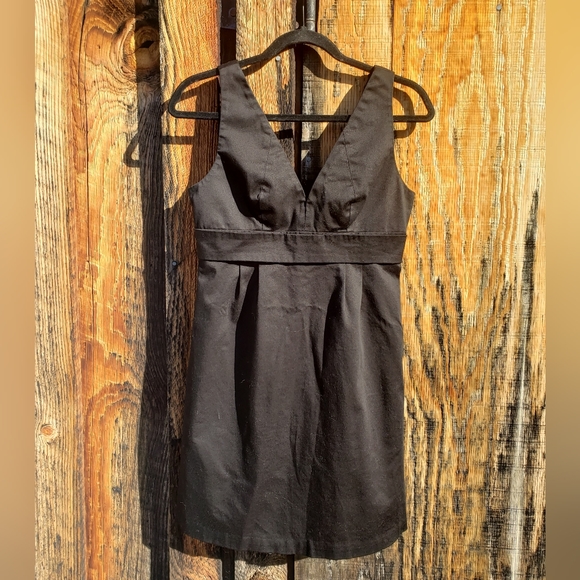 Y2K LITTLE BLACK DRESS - ELLE - SIZE 4 - BLACK - Picture 1 of 4